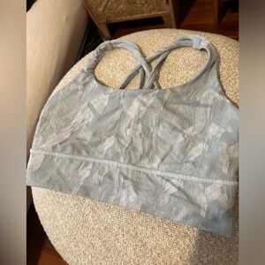 Like new lululemon energy longline sports bra